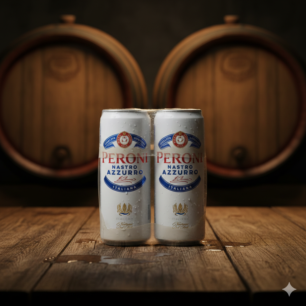 Birra Peroni Nastro Azzurro lattina 2x33cl
