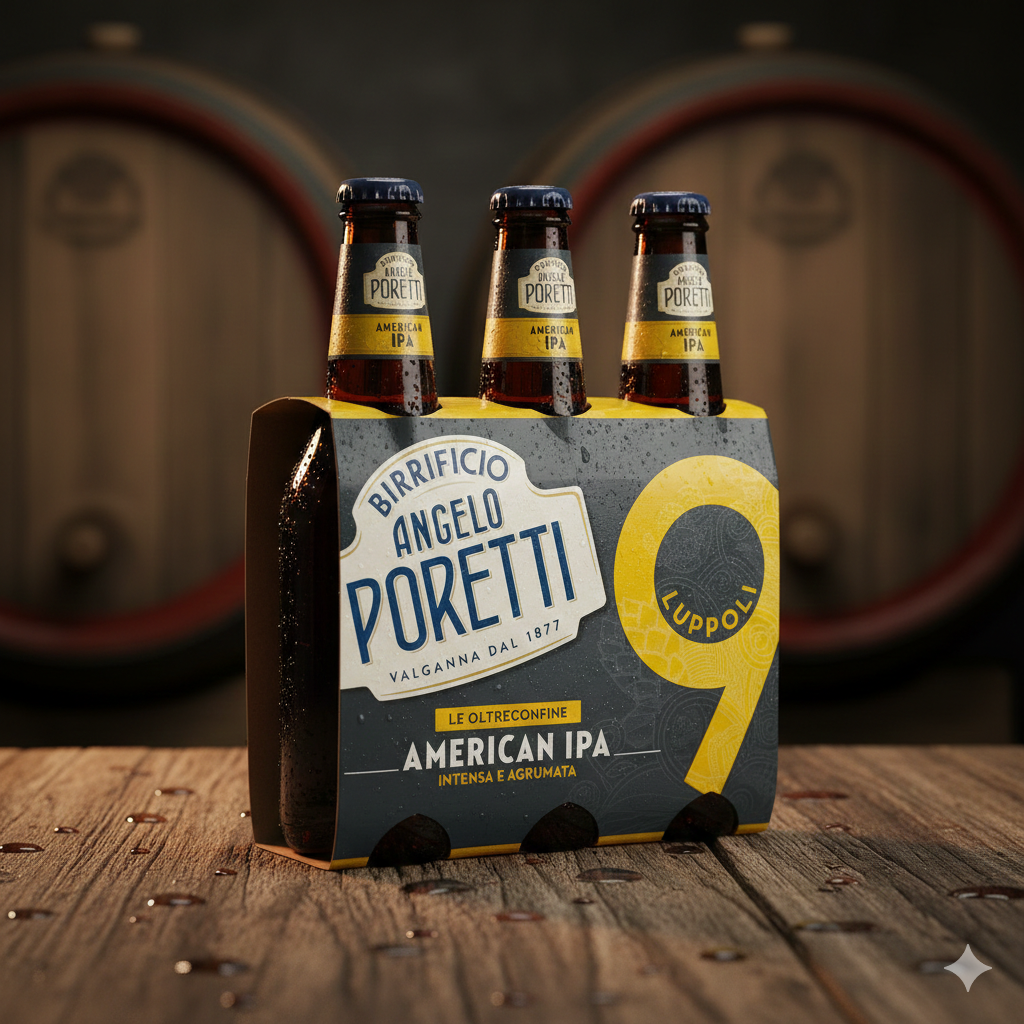 Angelo Poretti Brewery 9 Hopfenbier American Ipa 3x33cl