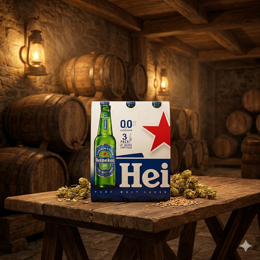 Birra Heineken Analcolica 3×33cl