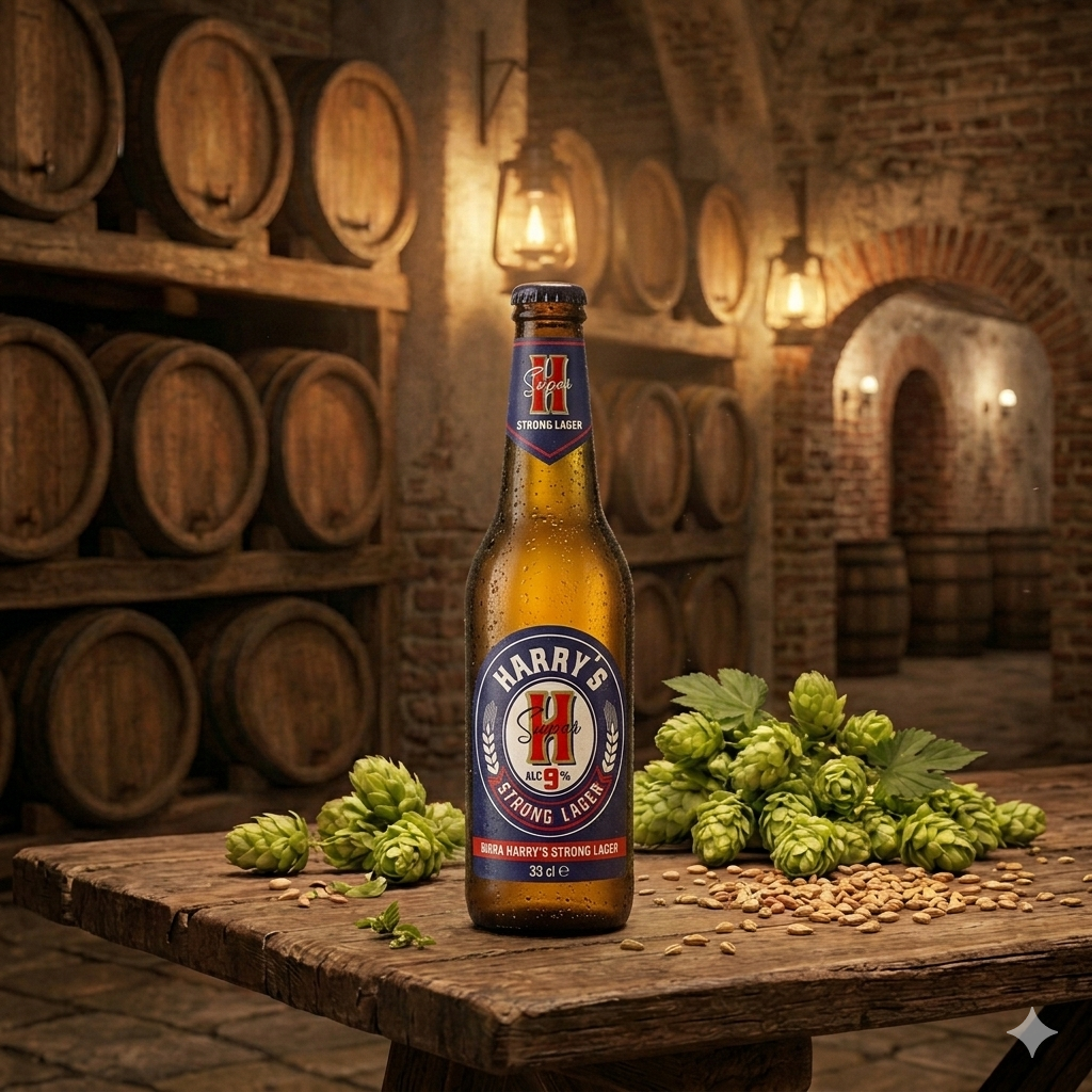 Birra Harry's Strong Lager 33cl