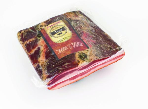 Cannelli Gewürzter Pancetta 1/2 Vakuumverpackt 1,3 kg