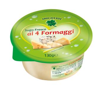 SUGO FRESCO AMICA VERDE GUSTO 4 FORMAGGI 130g