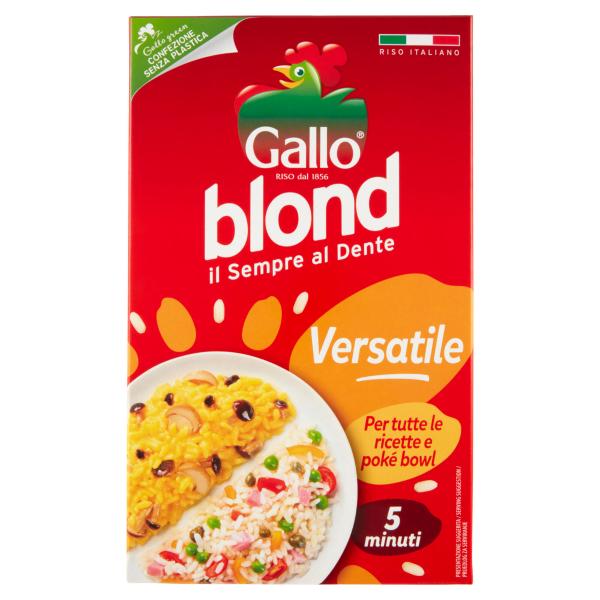 GALLO Vielseitiger blonder Reis 5 Minuten 1 kg