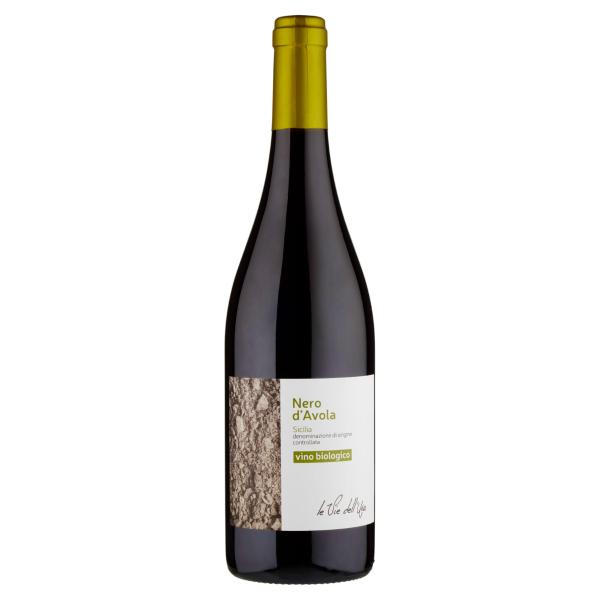 Le Vie Dell'Uva Nero d'Avola Sicilia D.O.C. Biologico 750 ml