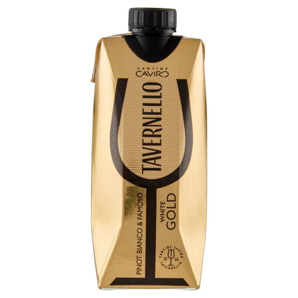Tavernello Pinot Bianco & Famoso Weißgold Rubicone IGT 500 ml