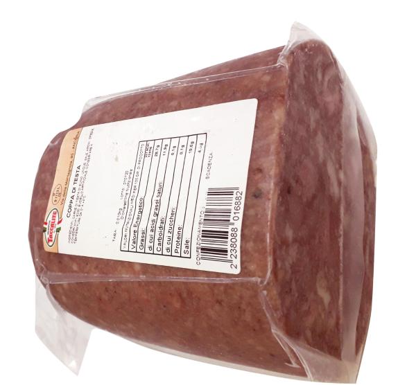 Taccalite-Kopfbecher Durchschnittsgewicht 2,50 kg