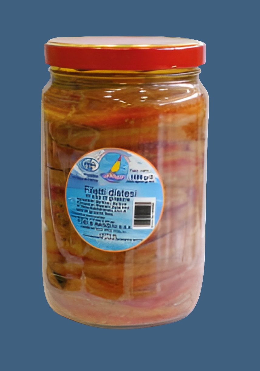 TOSI & RAGGINI SARDINENFILETS IN SONNENBLUMENÖL 1,7 KG