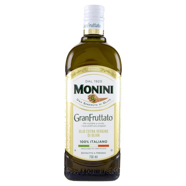 MONINI SELEZIONE ITALIANA GRANFRUTTATO EXTRA VIRGIN OLIVE OIL 100% ITALIAN 1 L