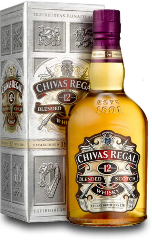 WHISKEY CHIVAS REGAL 12 Jahre 40 % 100 cl
