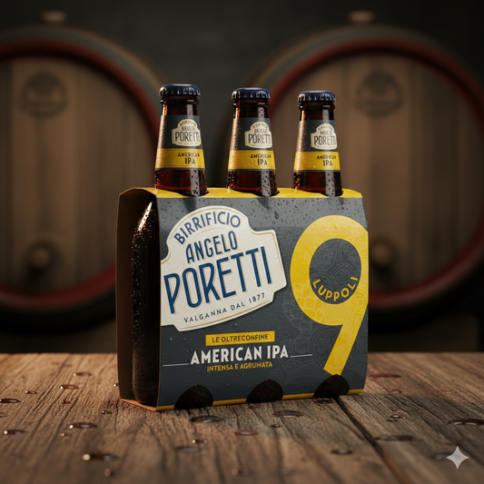 Birrificio Angelo Poretti Birra 9 Luppoli American Ipa 3x33cl
