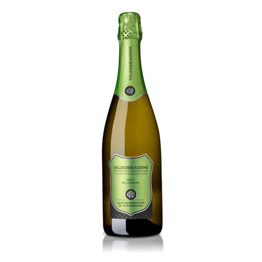 Valdobbiadene Prosecco Superiore DOCG Millesimato Brut "Scudo Verde"Quantità 0.75