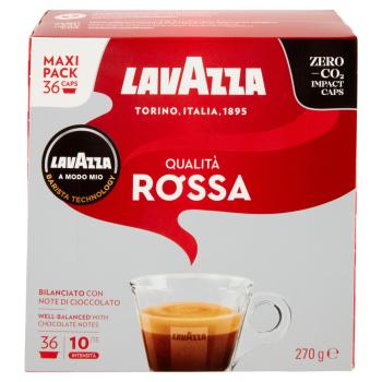 Lavazza qualita rossa 36 capsule 270g