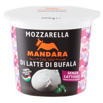 MANDARA BÜFFELMOZZARELLA OHNE LAKTOSE 200g