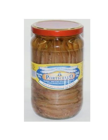 Portico anchovies in glass 720g