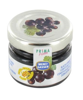 MENZ&GASSER Schwarze Johannisbeermarmelade 48 Stück XG 28