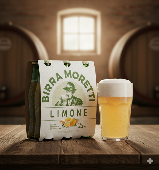 Birra Moretti Gusto Limone  3x33cl