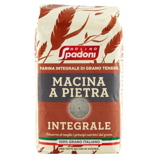 Molino Spadoni Vollkorn-Weichweizenmehl, Steinmühle, 1000 g