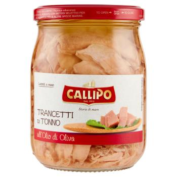 CALLIPO-THUNFISCHSCHEIBEN IN OLIVENÖL 550 G
